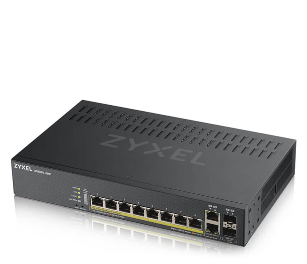 ZYXEL Przełącznik GS1920-8HPv2 10Port Gb 2xGb 130W PoE GS1920-8HPV2-EU0101F - 1333930 - zdjęcie 2